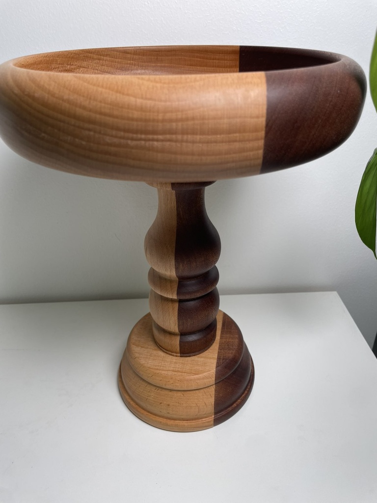 طاسة تقديم مرتفعة